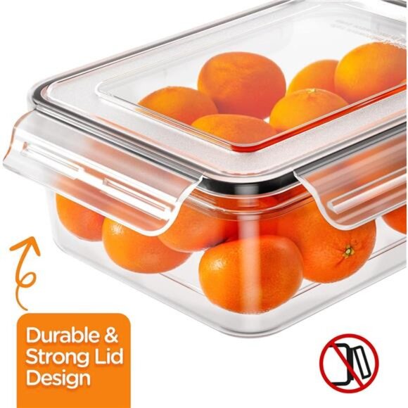 40PCS Food Storage Containers with Lids Airtight,100% Leakproof PlasticContainer - Picture 5 of 7